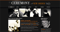 Desktop Screenshot of newordertribute.com