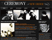 Tablet Screenshot of newordertribute.com